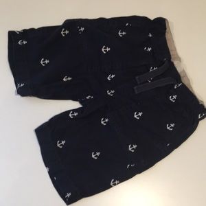 CrewCuts size 6/7 anchor embroidered shorts